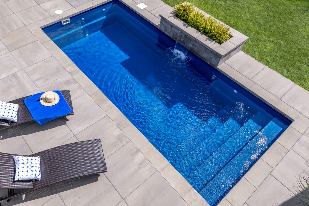 Inground Fiberglass Pool Sima Pools Spas