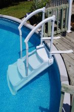 Royale II pool steps | Sima Pools & Spas